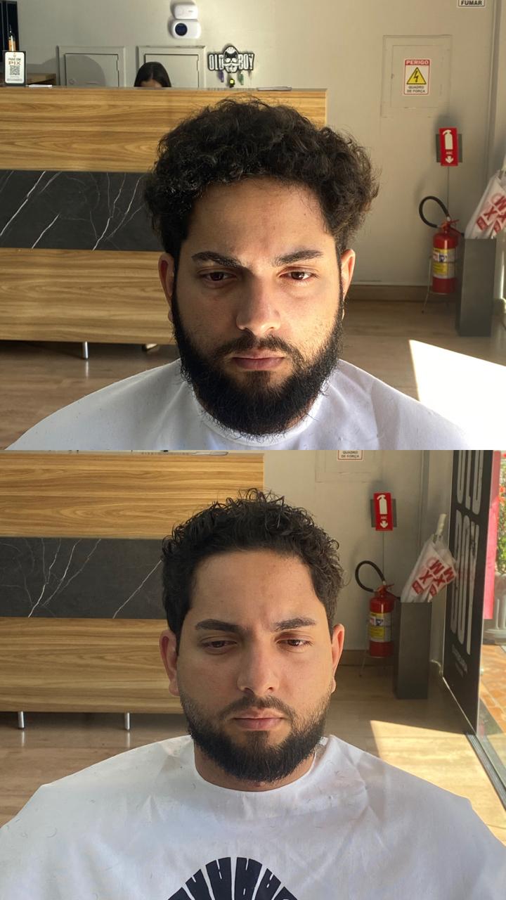 Transformação Visual Masculina em São Carlos | Old Boy Rui Barbosa