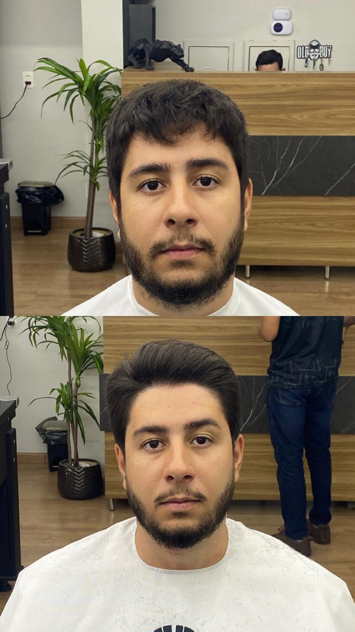 Transformação Visual Masculina em São Carlos | Old Boy Rui Barbosa
